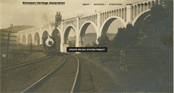 Desktop Screenshot of nicholsonheritage.org